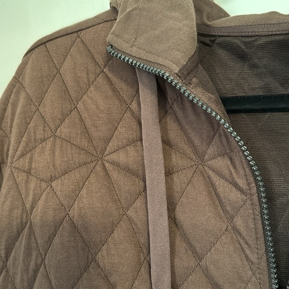 RBX Brown ZIP UP JACKET: NEW WITHOUT TAGS - Picture 2 of 4